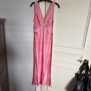 NWT LoveShackFancy Bier Silk-Blend Midi Dress